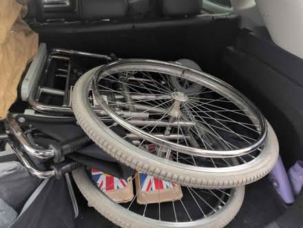 Photo of free Wheelchair (Egerton Park CH42) #1