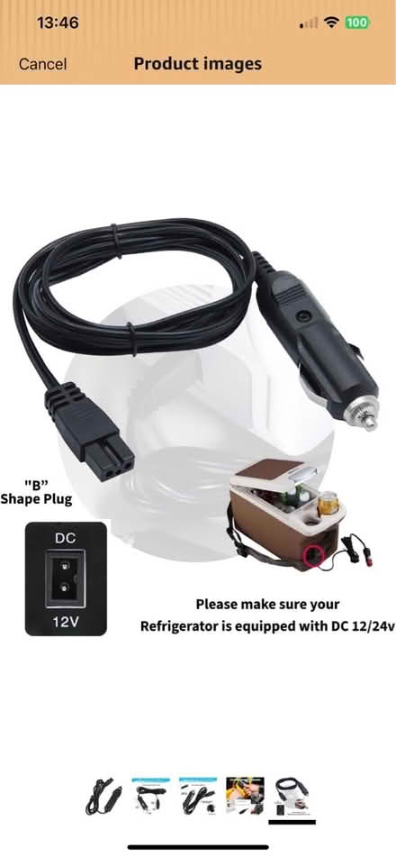 Photo of Cable type B, 12v (Carlton in Lindrick S81) #1