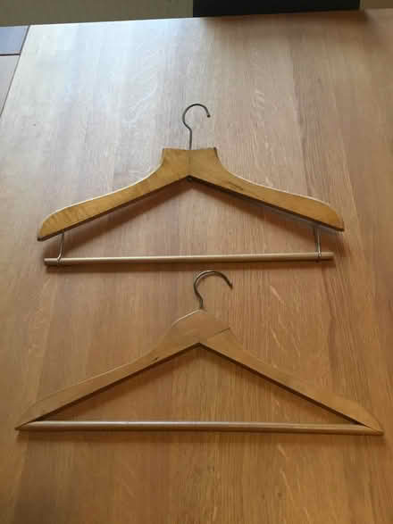 Photo of free Two vintage coat hangers (Berkhamsted HP4) #1