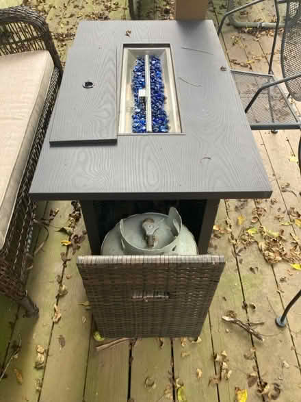 Photo of free Out door seating with table (Very south worthington) #2
