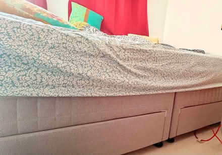 Photo of free Double bed with storage (638A Hertford Road EN3) #1