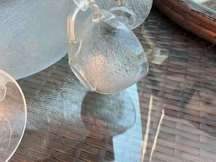 Photo of free Glass punch bowl with 8 cups (Stubbington PO14) #4