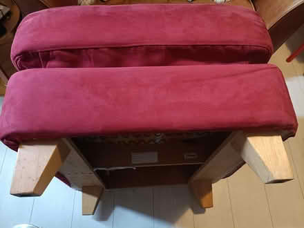 Photo of free Red Ikea Backa Footstool (Selhurst, CR0) #2