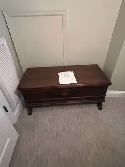 Photo of free Hope chest (Heights Rd, Ridgewood NJ) #1