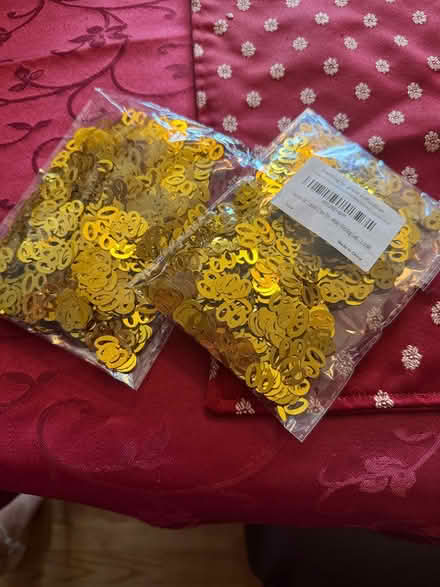 Photo of free Metallic gold 60 confetti (Oak Brook) #2
