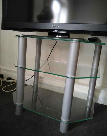 Photo of free Glass TV stand (North City NR3) #2