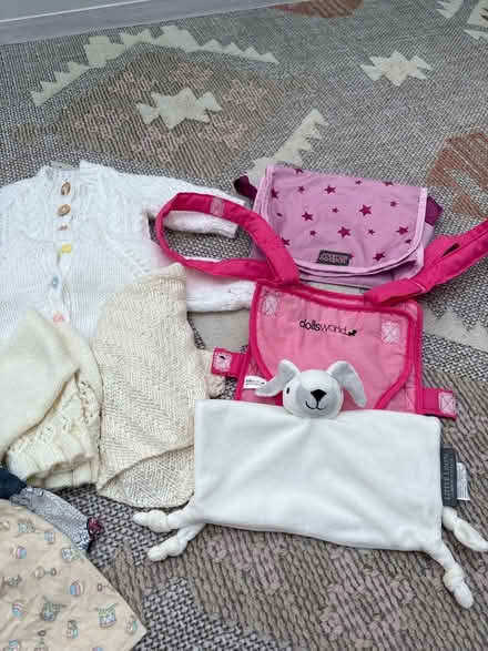 Photo of free Baby doll, bedding and cloths (Waterlooville PO8) #3