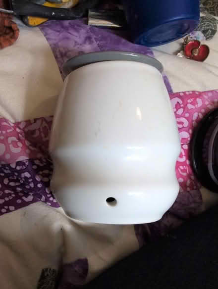 Photo of free Garlic storage jar, Cole & Maso, white/grey (Alperton HA0) #1
