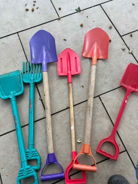 Photo of free Child’s beach toys (LU7 Near plantation road) #1