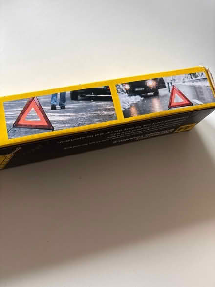 Photo of free AA Emergency Warning Triangle (Standish GL10) #2