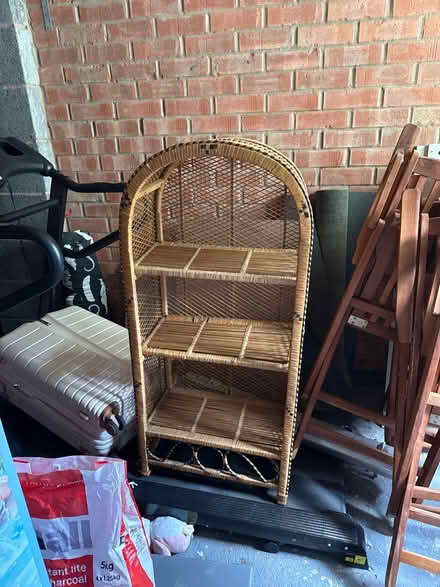Photo of free Bamboo shelving unit (Sugar way PE2) #1