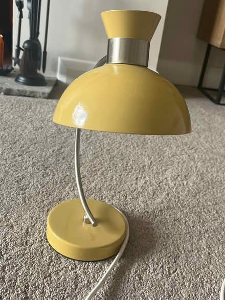 Photo of free Mustard colour desk lamp (Bowerham LA1) #1