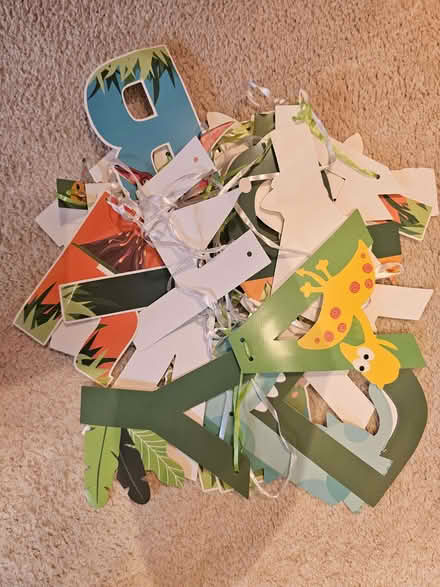 Photo of free Dunosaur birthday banners (Bromham MK43) #1