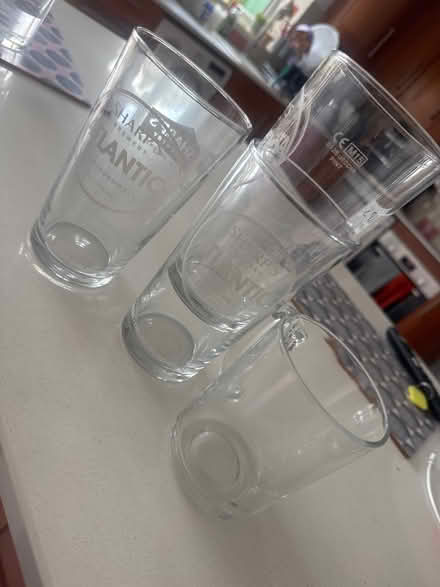 Photo of free 3 pint glasses 1 glass mug (Gadebridge HP1) #1