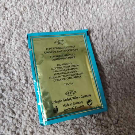 Photo of free 8 Refreshing Wipes (Chorley SK9) #3