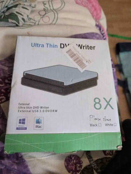 Photo of free Ultra thin DVD writer (Alperton HA0) #1