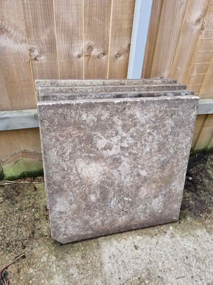 Photo of free Cement paving slabs x 4 (Newtown, Sharpness GL13) #1