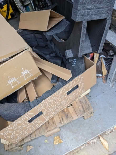Photo of free Foam and cardboard (Old Woking GU22) #1