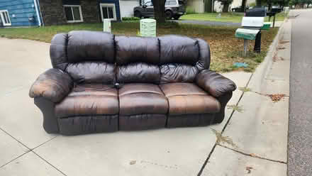 Photo of free Electric Couch (75th Ave N & Fairfield Road) #1