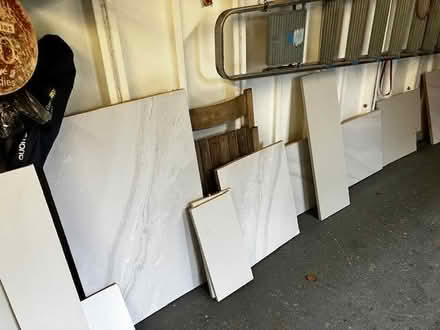 Photo of free Offcuts of MDF (plain grey) and laminate worktop (marbled) (Craigleith EH4) #1