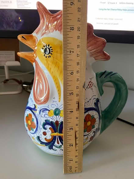 Photo of free Italian pottery pitcher (Pleasant Hill) #1
