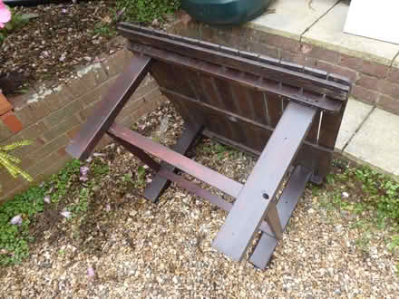 Photo of free Table, low and slatted (Lower Bevendean BN2) #2