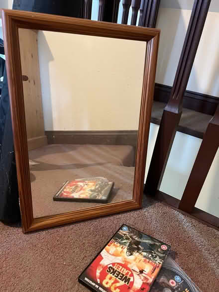 Photo of free Pine surround mirror for table/wall (Fobbing SS17) #1