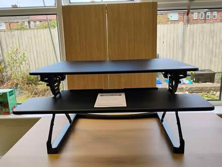 Photo of free Adjustable standing desk converter (Pipers Ash CH2) #1