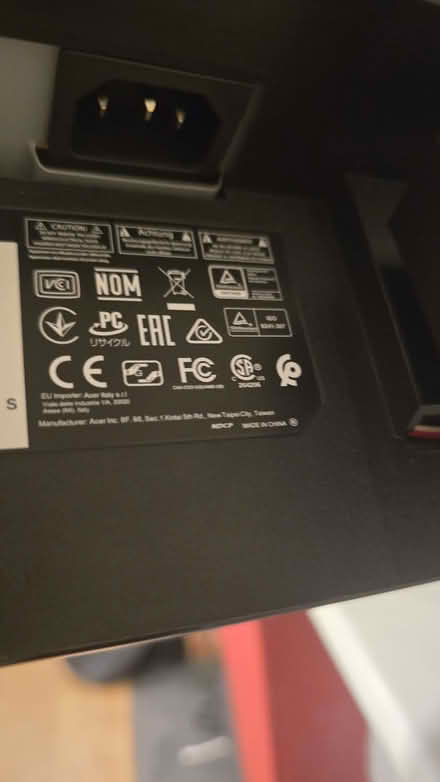 Photo of free 24" Acer computer monitor (North Laine BN1) #3