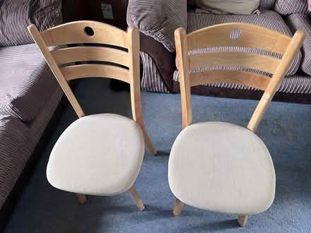 Photo of free Dining table and four chairs. (Llandrillo yn Rhos LL28) #4