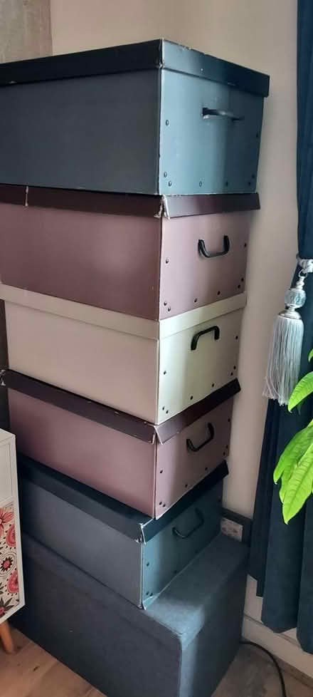 Photo of free Shelves, boxes, nail polish (Lewsey Farm LU4) #2