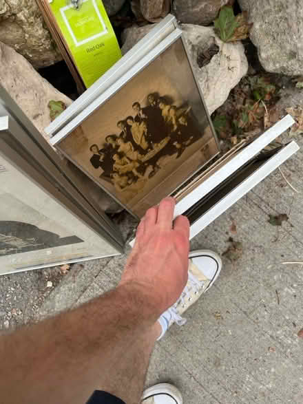 Photo of free Spotted - Framed vintage ads (Midtown) #1