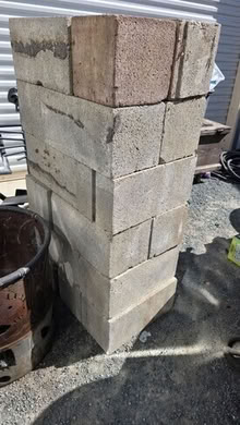 Photo of free In Newark,--approximately 35 Cinder blocks #1