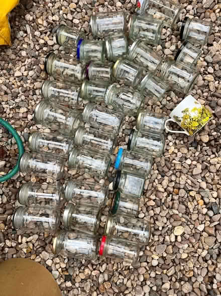 Photo of free Jars and lids - all cleaned! (Barnard's Green WR14) #1