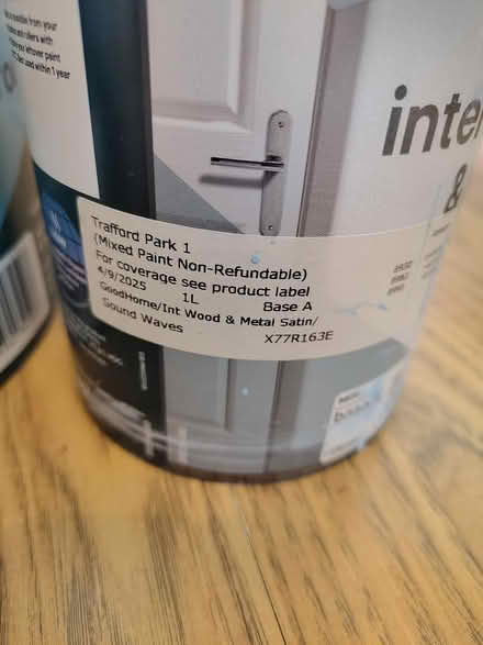 Photo of free Selection of interior paints- blue (Hulme M15) #3