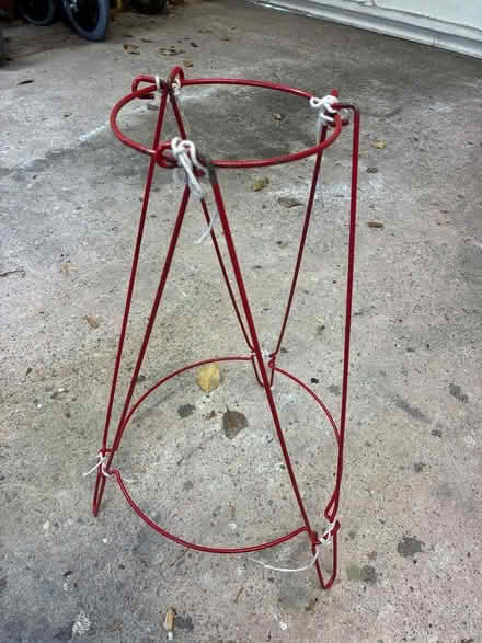 Photo of free Metal wire plant pot stand (Great Boughton CH3) #1