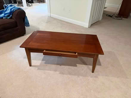 Photo of free coffee table (Rt 9 and Overbrook, Wellesley) #1