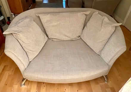 Photo of free DFS 3seater, 2seater sofas + pedestal. (Whitnash CV34) #1
