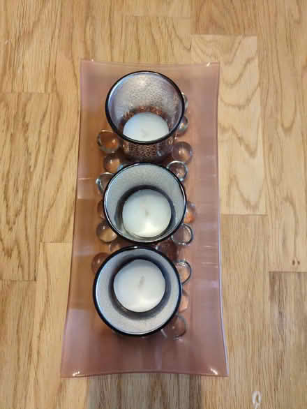 Photo of free Glass candle set (Terenure) #1