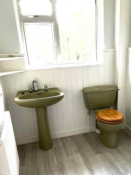Photo of free Toilet and wash basin (Knighton LD7) #1