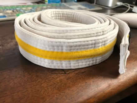 Photo of free Taekwondo beginners belt (Llanidloes) #1