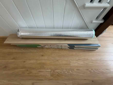 Photo of free Spare Laminate Flooring & Underlay (Bexleyheath DA6) #1