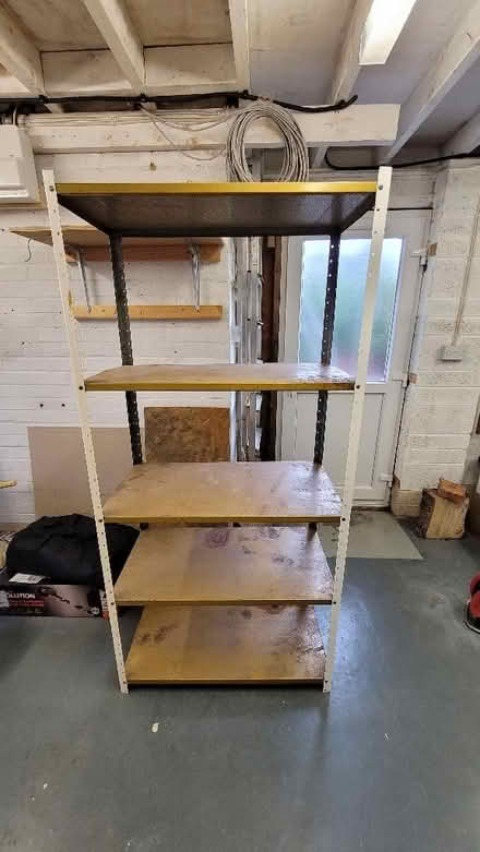 Photo of free Metal shelves (Dursley GL11) #1