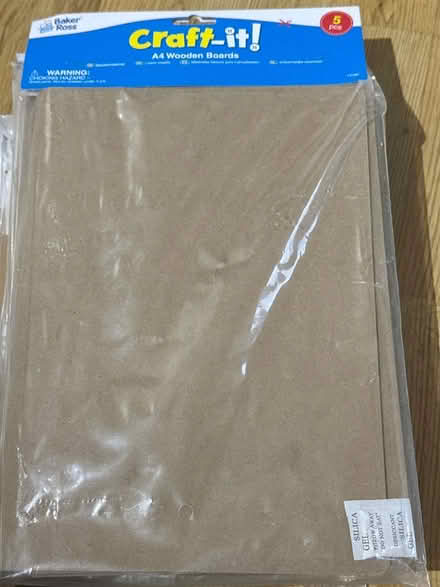 Photo of free 5 packs of ‘craft-it’ wooden boards (St Marks) #1