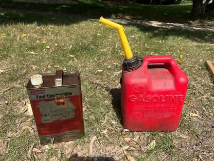 Photo of free Gas+ can & Coleman fuel (east Carpentersville) #1