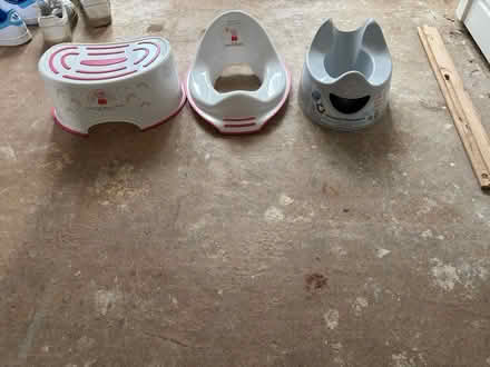 Photo of free Potty, toilet seat and step (Carlisle CA3) #1