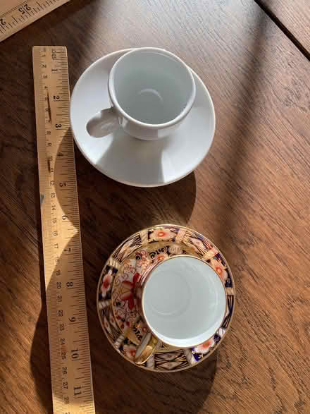 Photo of free 2 demitasse cups/saucers (Pleasant Hill) #2