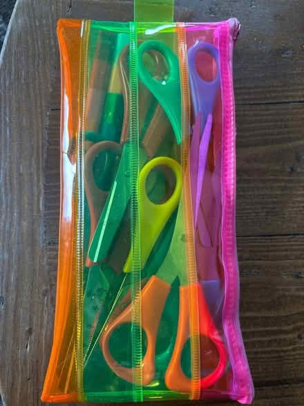Photo of free Pencil case with scissors and pens (Stonebridge NW10) #1