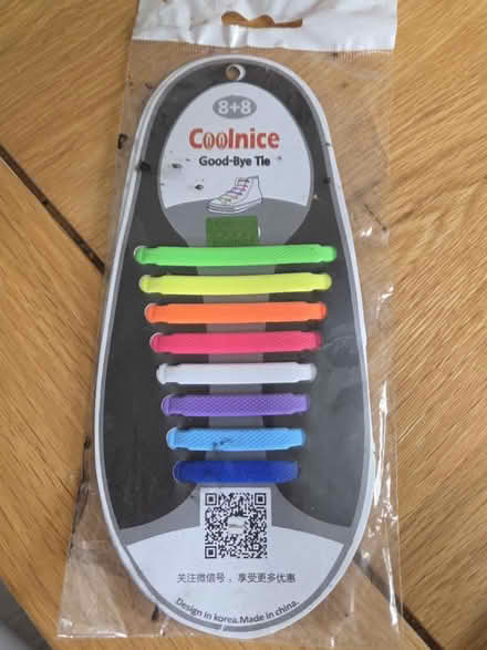 Photo of free 3 packs of plastic laces (LE8 Whetstone, Leicester) #2