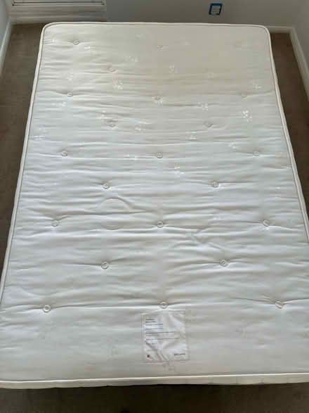 Photo of free Double beds x 2 (mattresses and bases) (Walham Green SW6) #3